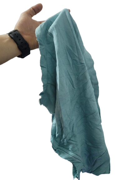 PAÑO DE ALGODON RECICLADO, TRAPO DE COLOR BULTO 1 KG, LIMPIEZA INDUSTRIAL