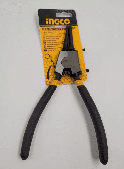 ALICATE SACA SEGURO EXTERIOR MARCA INGCO 7" - Imagen 3