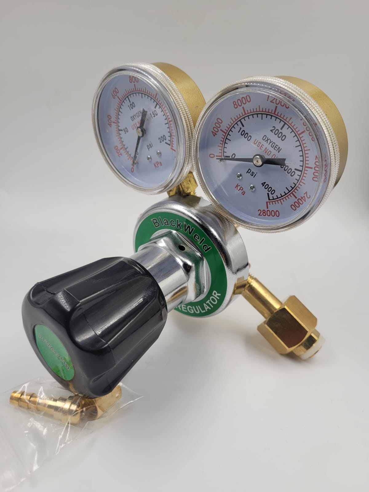 REGULADOR DE OXIGENO INDUSTRIAL ENT 4000 PSI - Imagen 2