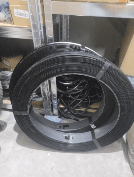 ROLLO DE ZUNCHO METALICO DE 1/2" DE 0.51 MM STD 45 KG - Imagen 2