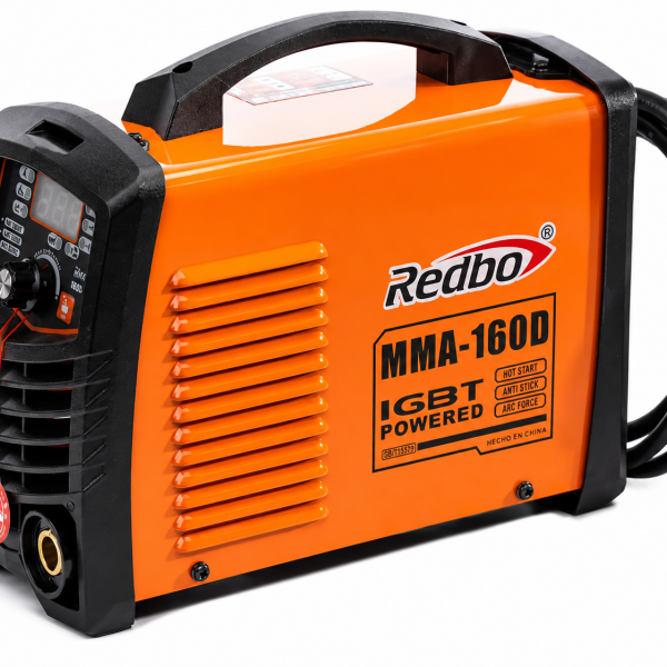 SOLDADORA INVERTER REDBO 160-D MMA NARANJA