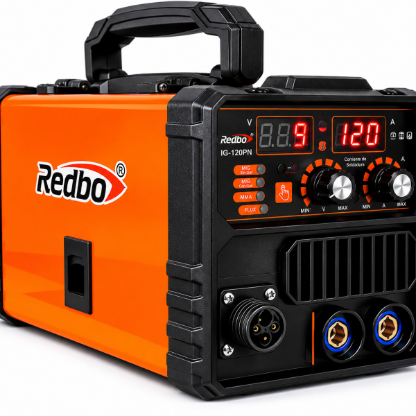 SOLDADORA MIG REDBO 120PN COLOR NARANJA